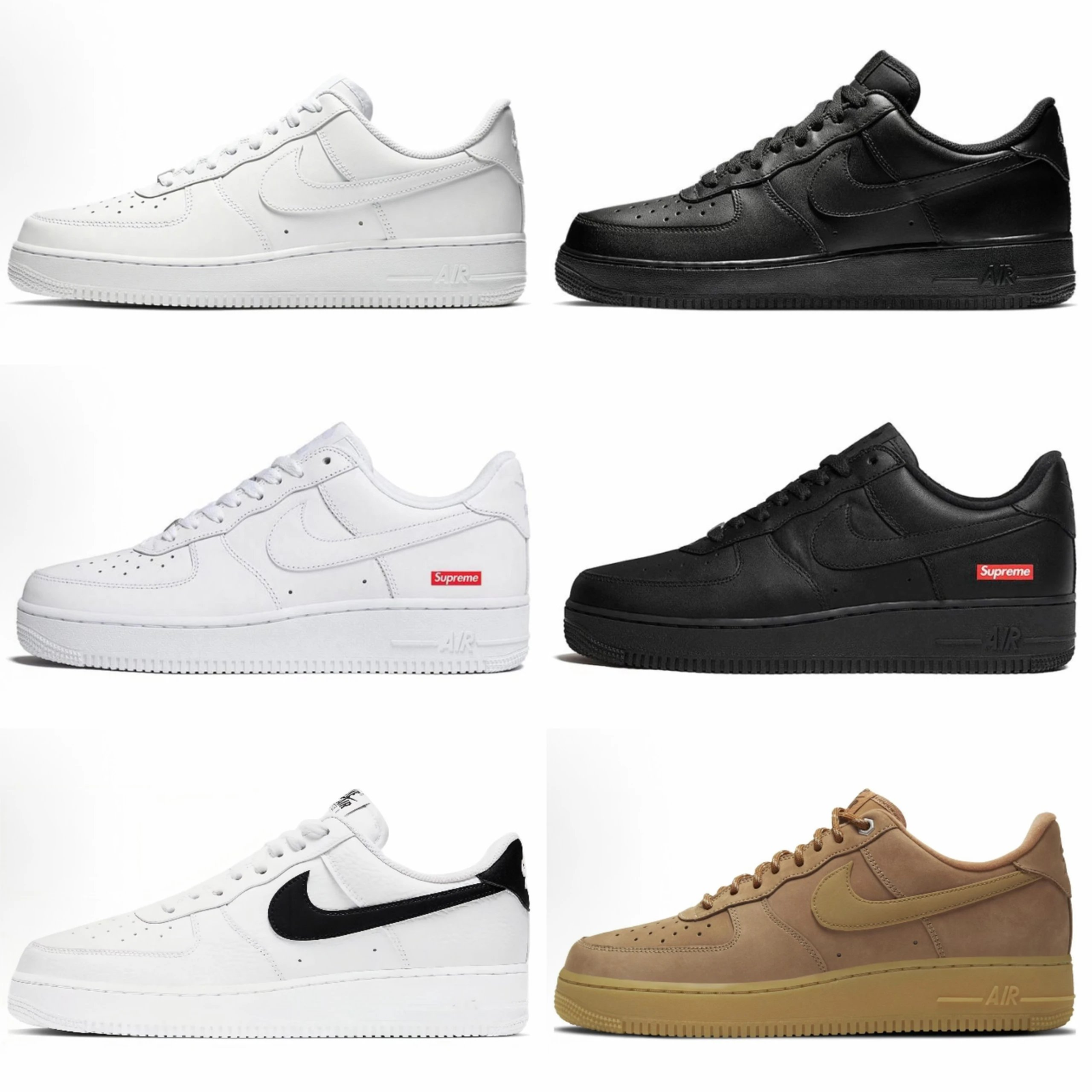 Air Force 1 Low Top Batch (27 options)