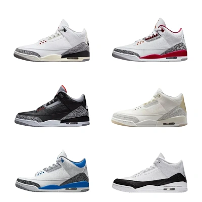 A Jordan 3GX Batch(26 colorways)