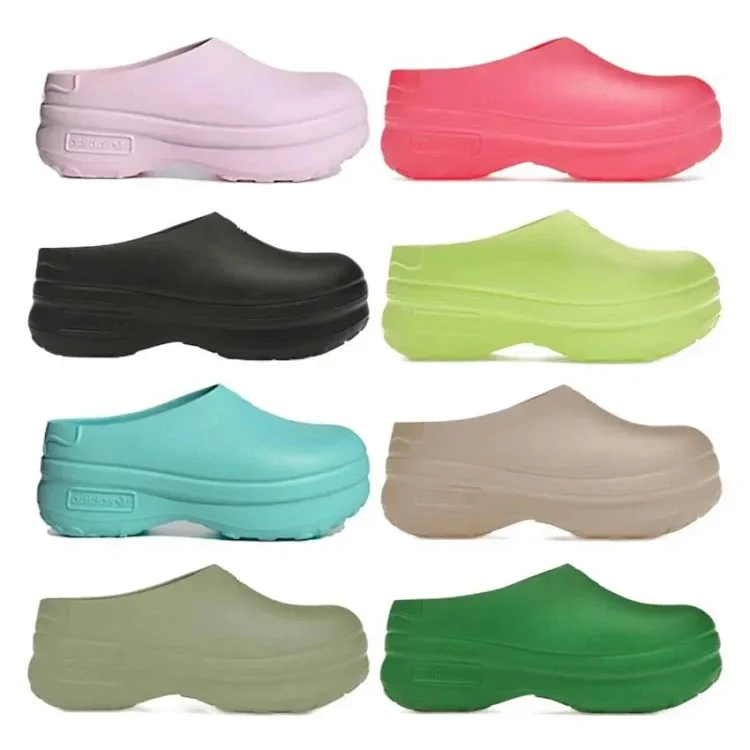 Adidas Thick-Soled Closed-Toe Chef Shoes