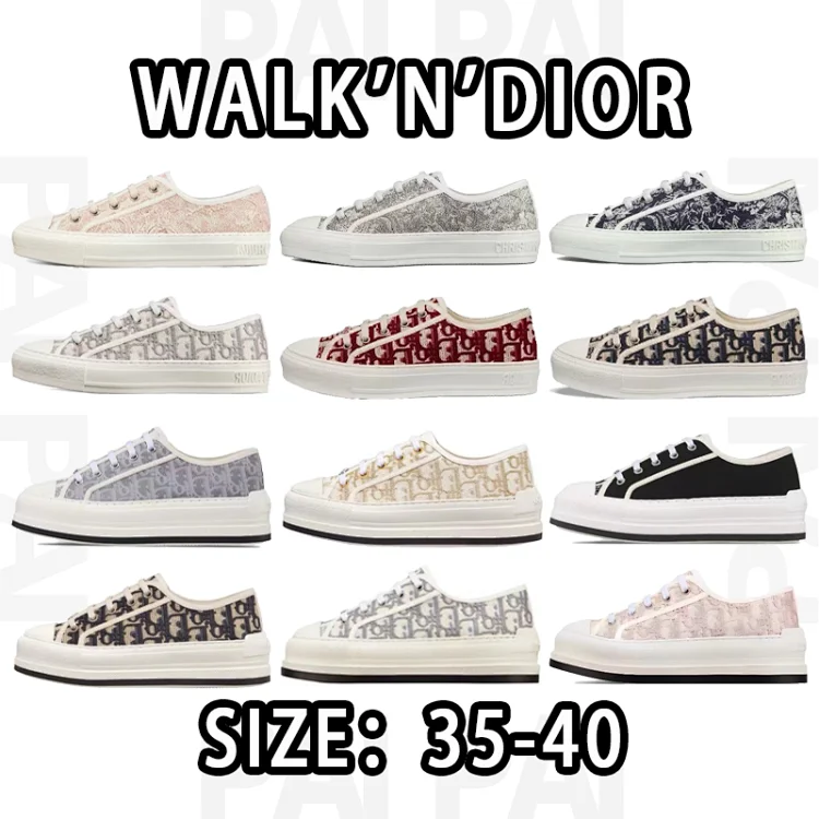 Dior canvas shoes