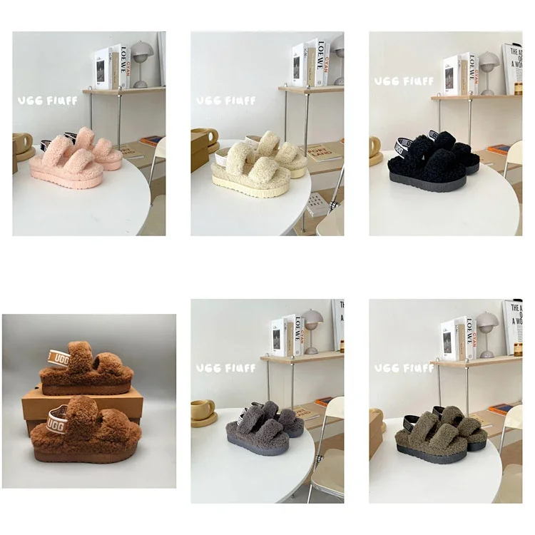 UGG Fur Slippers