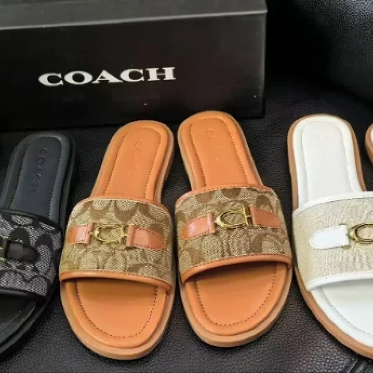 Coach slippers