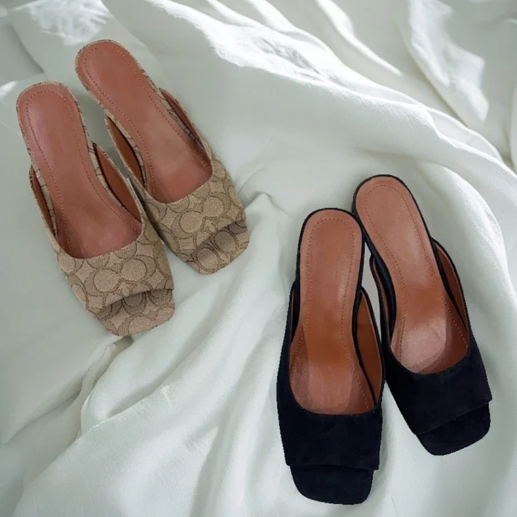 Coach slippers