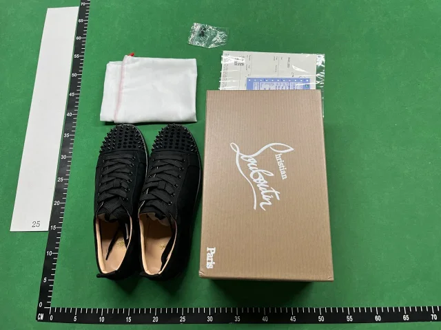 CL Christian Louboutin Kate high heels and Rivet shoes Nailed sneakers