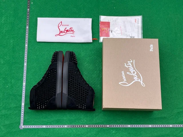 CL Christian Louboutin Kate high heels and Rivet shoes Nailed sneakers
